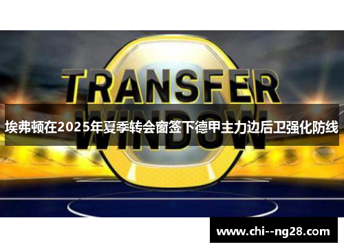 埃弗顿在2025年夏季转会窗签下德甲主力边后卫强化防线 埃弗顿在2025年夏季转会窗签下德甲主力边后卫强化防线